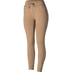 * Sara Organic Cotton Naisten Ratsastusleggingsit Silikonipainatetuilla Kokopaikoilla
