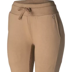* Sara Organic Cotton Naisten Ratsastusleggingsit Silikonipainatetuilla Kokopaikoilla
