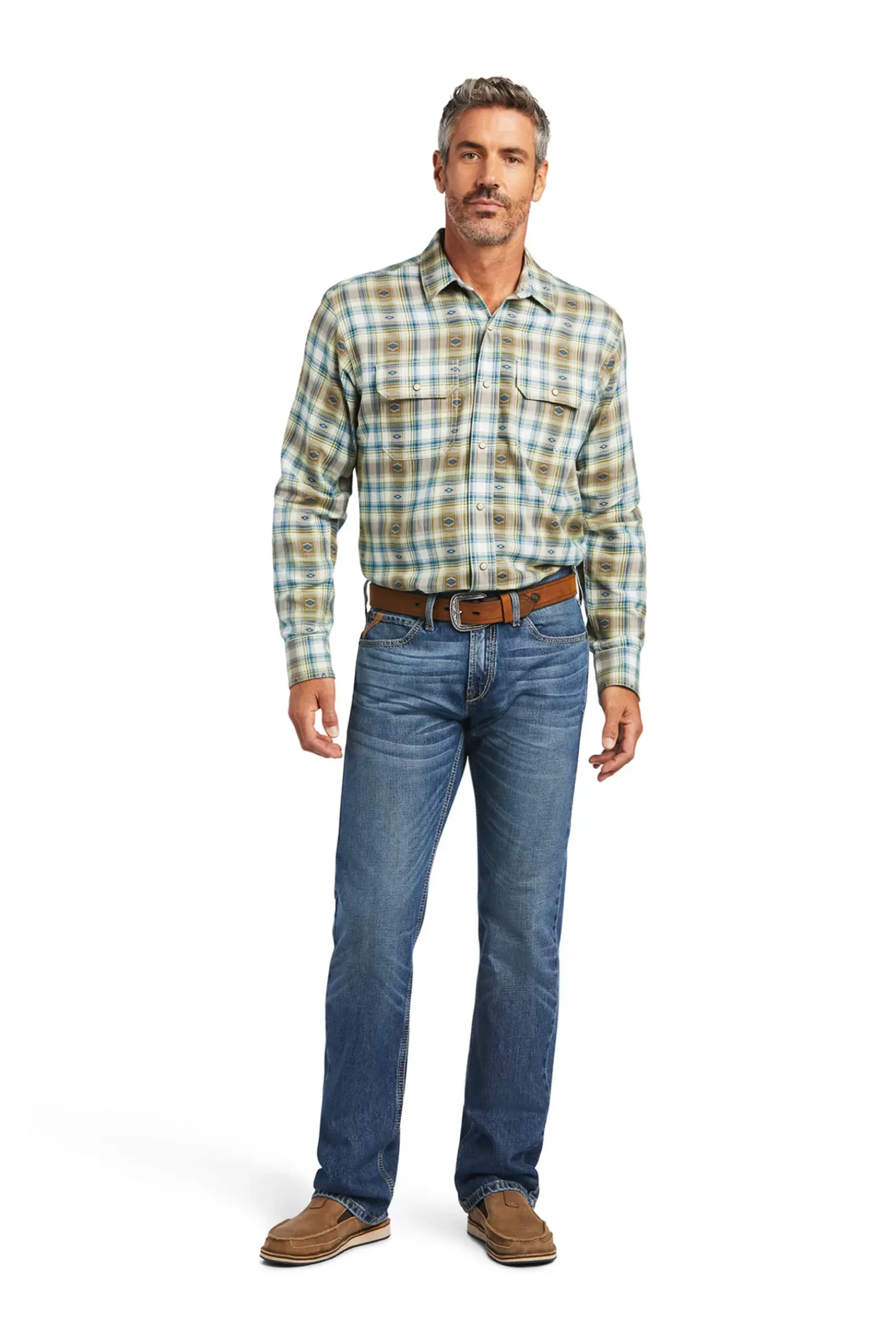 Ariat Lowell 1/4 Vetoketjullinen Miesten Peruskerros