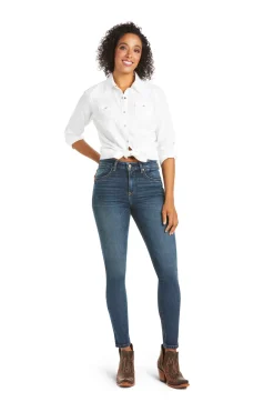 Ariat Real Stretch Icon Straight Naisten Farkut