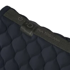 Cavalleria Toscana Circular Quilted Jersey Dressage Saddle Pad