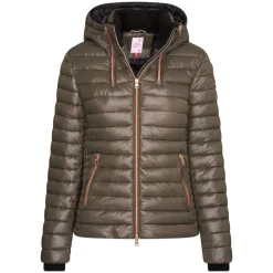 Cavalleria Toscana Women'S Nylon Puffer With Hood