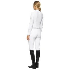 Cavalliera Rose Gold Chic Women'S Long Sleeve Show Shirt