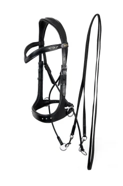 F.R.A. Glory Kuolaimettomat Crossunder-Suitset (System 5), Mustat