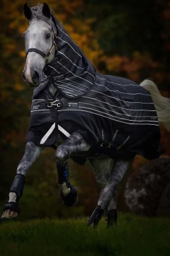Horseware Amigo Bravo 12 Reflective Plus Ulkoloimi Irrotettavalla Kaulakappaleella, 250 G