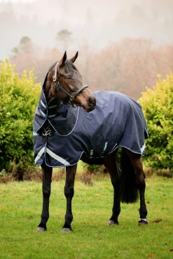 Horseware Rambo Duo Force Ulkoloimi Irrotettavalla Kaulakappaleella, 0 G