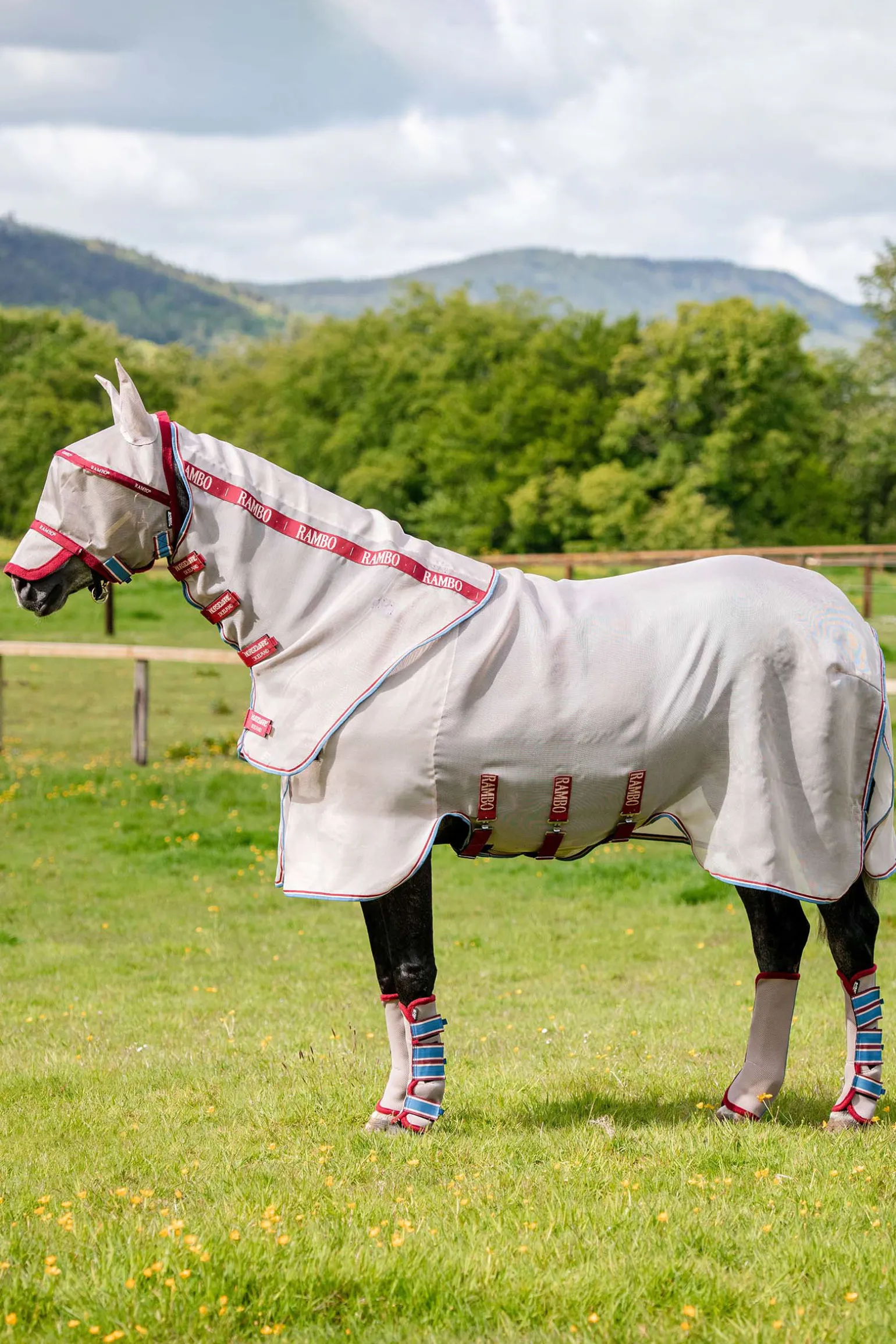 Horseware Rambo Protector Disc Front Hyonteisloimi