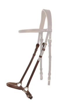 Kavalkade Gull Dropped Noseband Fpr Aradis Icelandic Bridle