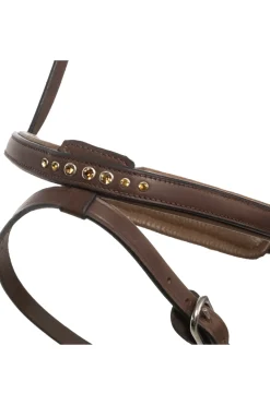 Kavalkade Gull English Noseband For Aradis Icelandic Bridle