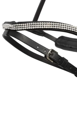 Kavalkade Hvitur English Noseband For Aradis Icelandic Bridle