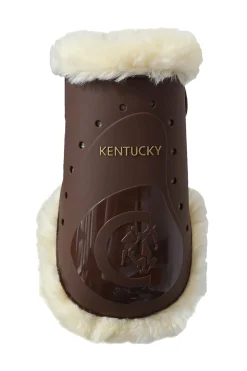 Kentucky Horsewear Sheepskin Hivutussuojat Lampaankarvalla