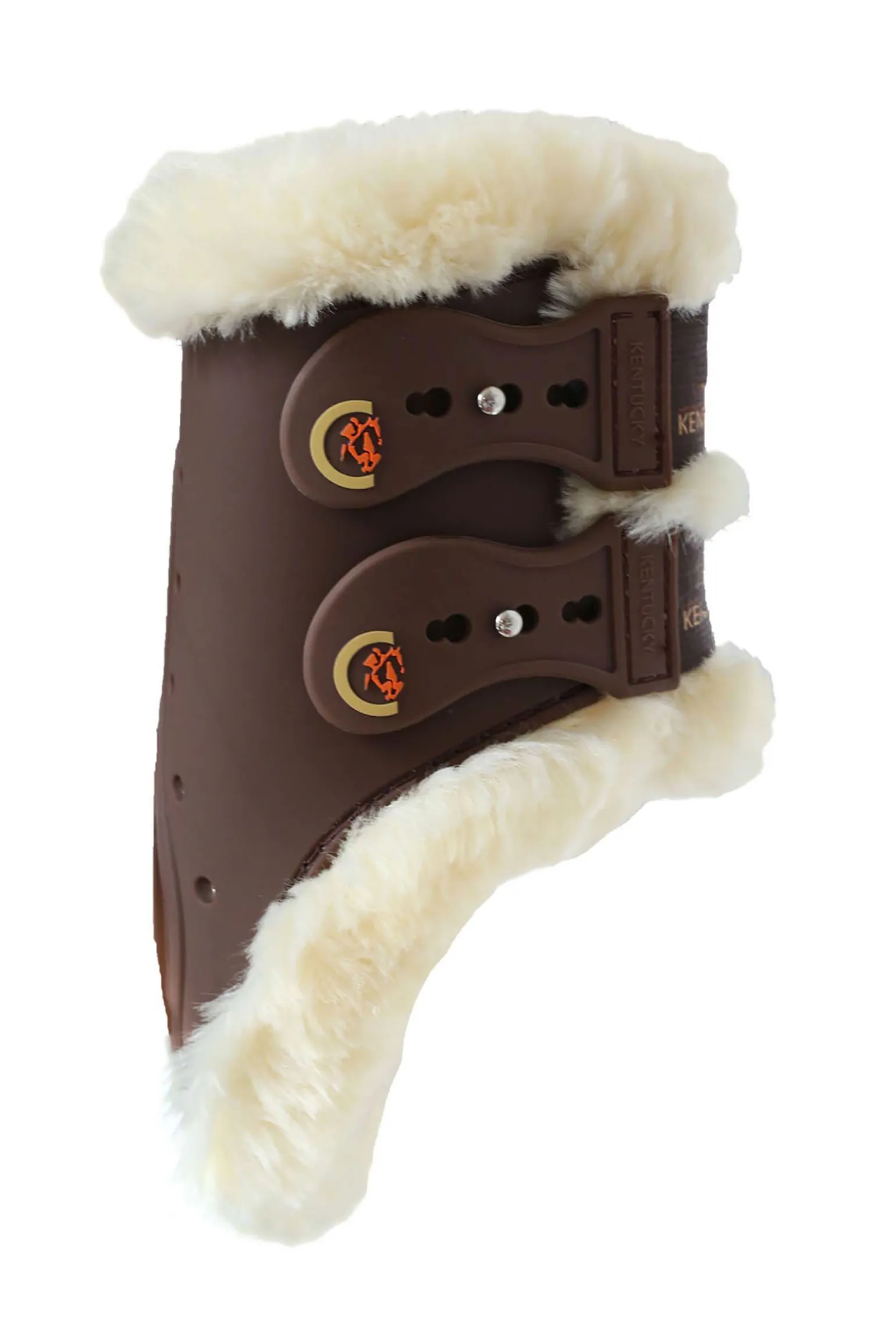 Kentucky Horsewear Sheepskin Hivutussuojat Lampaankarvalla