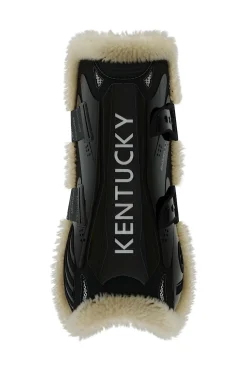 Kentucky Horsewear Vegan Sheepskin Bamboo Elastic Jannesuojat