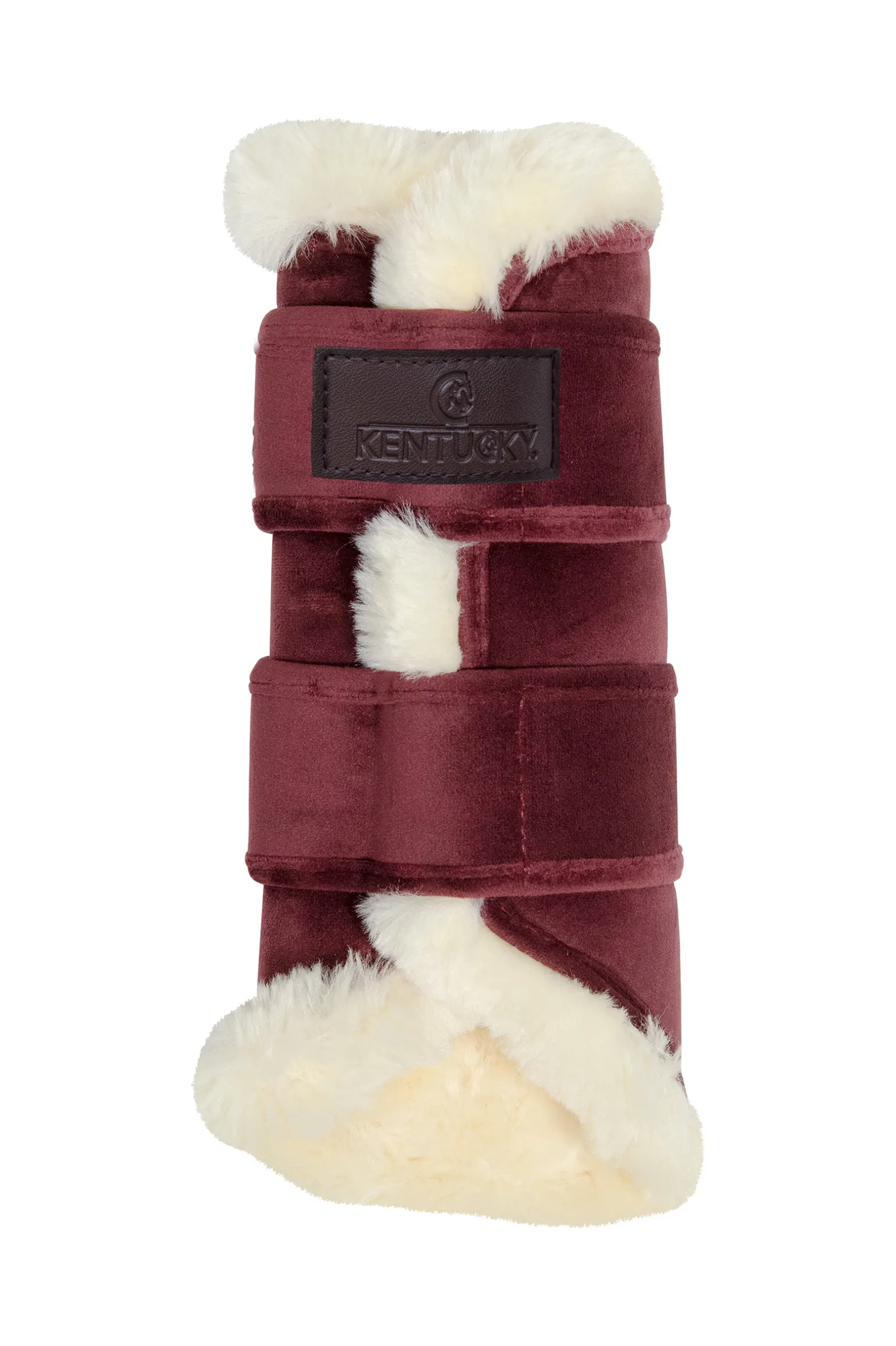 Kentucky Horsewear Velvet Contrast Brushing Boots