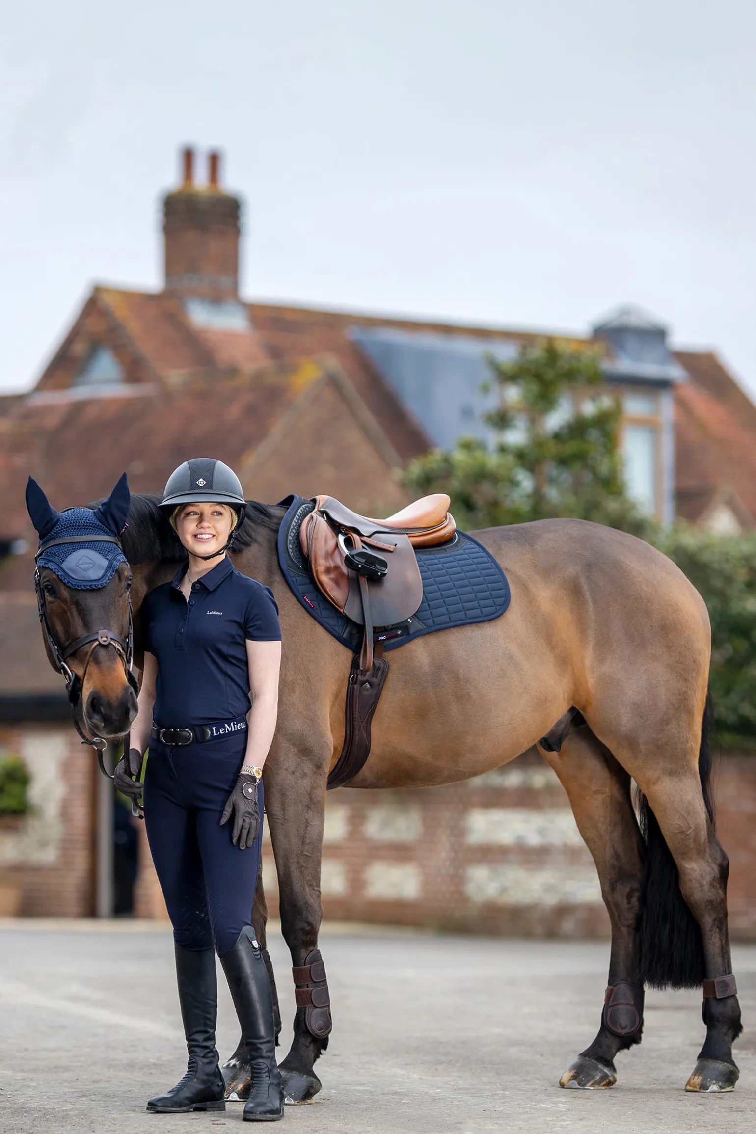 Lemieux Cooling Close Contact Jumping Saddle Pad