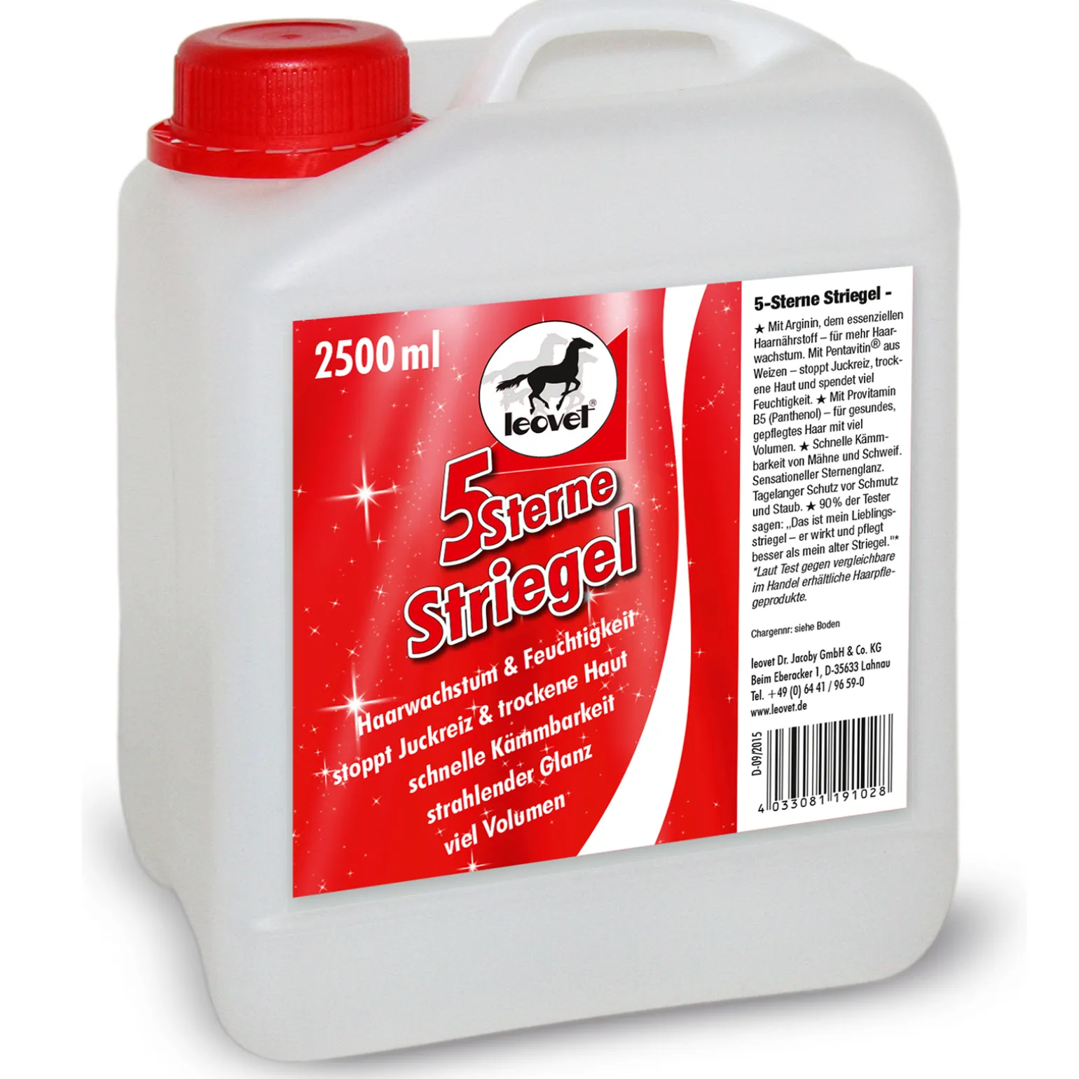 Leovet 5-Sterne Striegel Selvitysaine, 2500 Ml