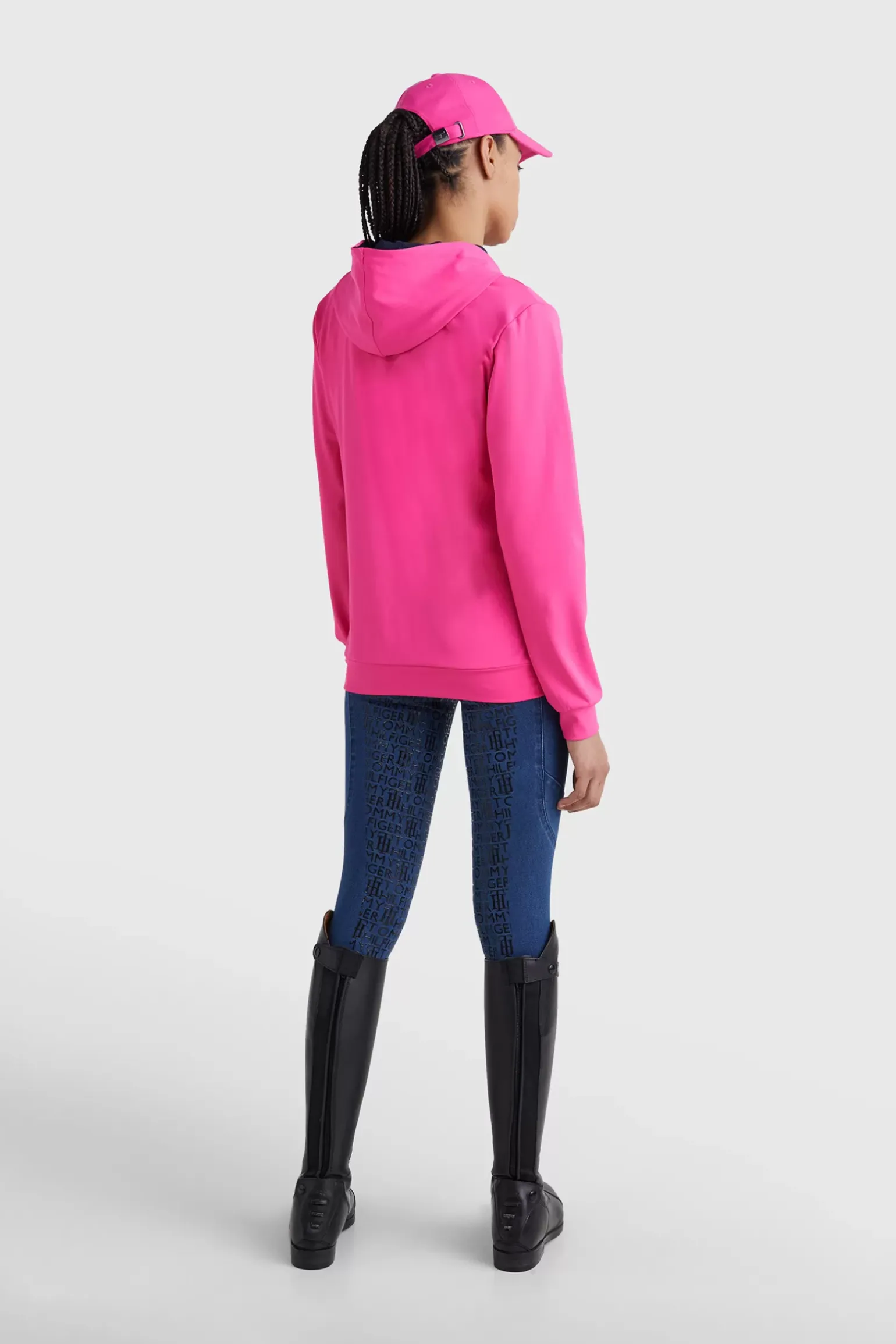 Naisten Tommy Hilfiger Equestrian H Logo -Huppari