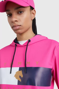 Naisten Tommy Hilfiger Equestrian H Logo -Huppari