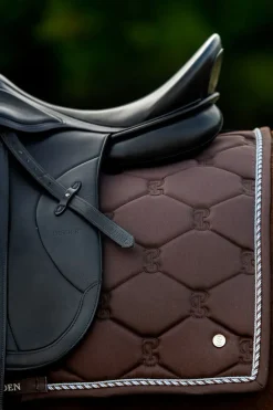 Ps Of Sweden Cotton Signature Dressage Saddle Pad