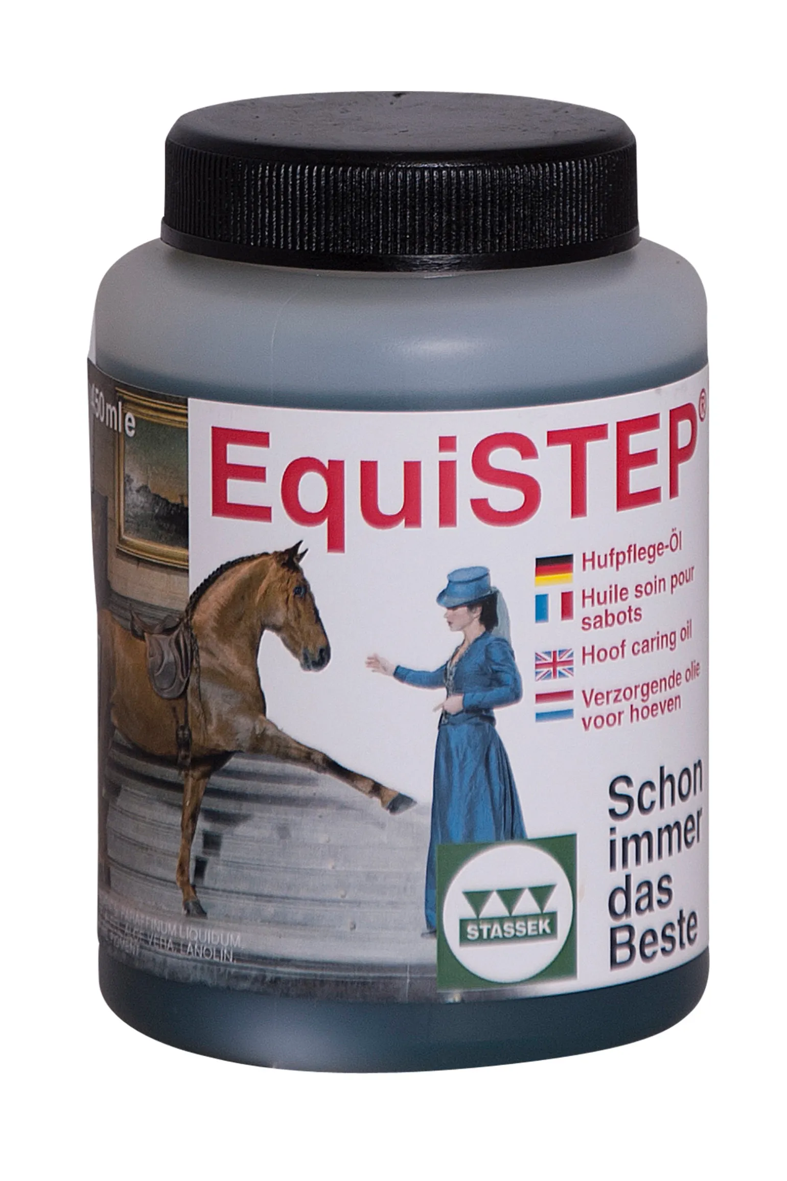 Stassek Equistep Kaviooljy Tayttopullolle (Ilman Harja), 450 Ml