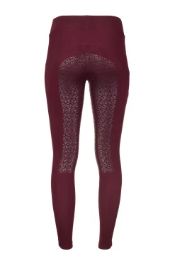 Tommy Hilfiger Equestrian Women'S Full Grip Thermo Riding Tights