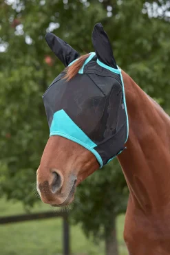 Weatherbeeta Comfitec Deluxe Fine Mesh Maski Korvilla