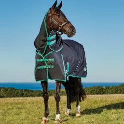 Weatherbeeta Green-Tec 900D Deatch-A-Neck Lite Plus Sadeloimi Irrotettavalla Kaulakappaleella, 50 G
